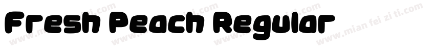 Fresh Peach Regular字体转换